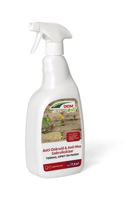 12 stuks! Anti-Onkruid & Anti-Mos Terras, Oprit en Paden Gebruiksklaar 0,75L - Dcm