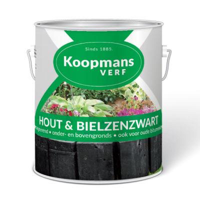 Koopmans Hout & Bielzenzwart 2,5 liter