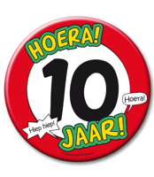 XL Button 10 Jaar - thumbnail