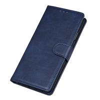 Casecentive Leren Wallet case met sluiting iPhone 13 Mini blauw - thumbnail