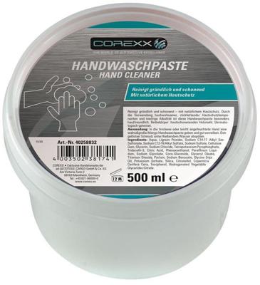 COREXX handreiniger "handwaschpaste" handwash paste 500ml