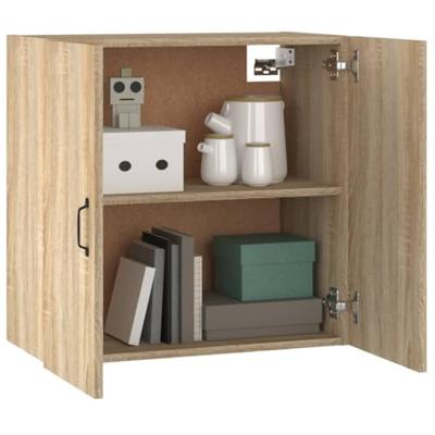 Hangkast 60x31x60 cm bewerkt hout sonoma eikenkleurig