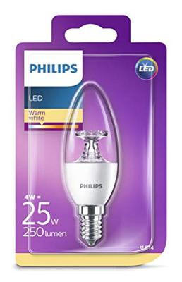 Philips Deco E14 LED Kaarslamp - Warm wit - 4W vervangt 25W