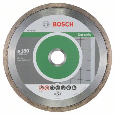 Bosch Accessoires Diamantdoorslijpschijf Standard for Ceramic 180 x 22,23 x 1,6 x 7 mm 10st - 2608603233