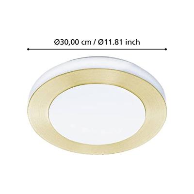 Eglo Messing badkamerlampLed Carpi Ø 30cm - 900369 - thumbnail