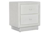 Nachtkastje Home ESPRIT Wit 48 x 36 x 53 cm - thumbnail