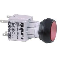 RAFI RAFIX 16 130070021/1607 Druktoets Bedieningsknop vlak Blauw 1 stuk(s) - thumbnail