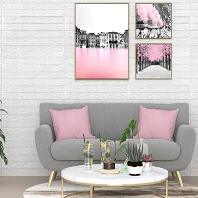 VidaXL 3d-behang zelfklevend 10 st bakstenen wit
