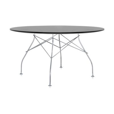 Kartell Glossy eettafel Ø130 cm Zwart