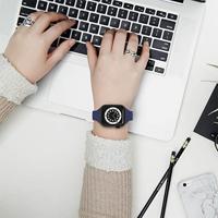 TPU Slim Fit bandje - Donkerblauw - Geschikt voor Apple Watch 38mm / 40mm / 41mm / 42mm - thumbnail