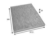 Interieur Filter Nissan QASHQAI 715559 - thumbnail