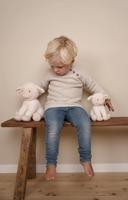 Little Dutch farm knuffel schaap 17 cm - thumbnail