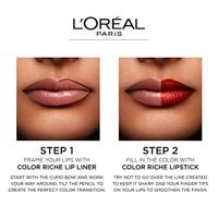 L’Oréal Paris Color Riche Lipliner - 374 Intense Plum - Paars Lippotlood - thumbnail