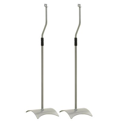 VidaXL Speakerstandaards 2 st universeel zilverkleurig VidaXL Speakerstandaards 2 st universeel zilverkleurig