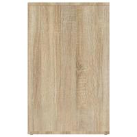 Kledingkast 80x40x65 cm bewerkt hout sonoma eikenkleurig - thumbnail