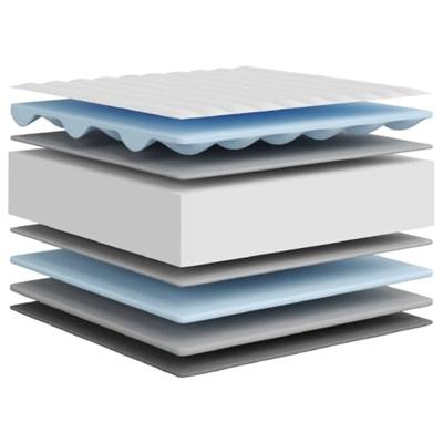 Schuimmatras middelzacht 80x200 cm - thumbnail