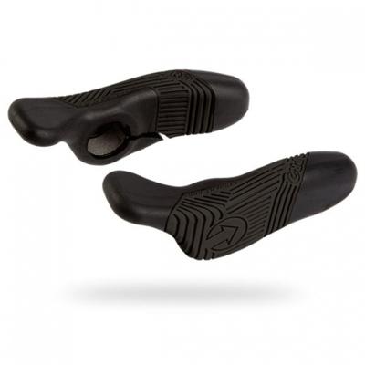 PRO Anatomic Ergo Bar-Ends 125 mm - Zwart