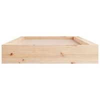 Bedframe massief hout 90x200 cm - thumbnail