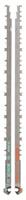 Bosch Accessoires 2-delige HCS-zaagbladset TF 350 M Voor hout 2st - 2608632120 - thumbnail