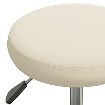 VidaXL Massagekruk fluweel crèmekleurig