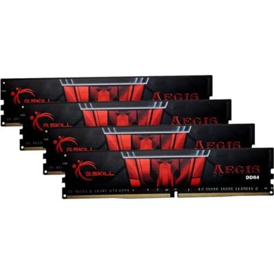 G.Skill DDR4 Aegis 4x16GB 2400MHz - [F4-2400C15Q-64GIS]