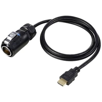 TRU COMPONENTS TC-12770472 Adapter Zwart 1 m