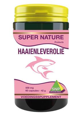 SNP Haaienleverolie 500mg 60 Capsules