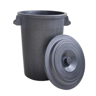 Voerton kerbl met deksel 70 liter