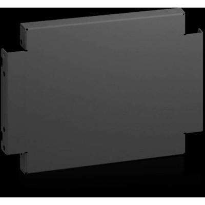 Rittal AX 2820.420 Sokkelplaat Plaatstaal Zwart 2 stuk(s)