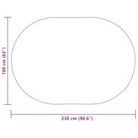 Tapijt ZIZUR Crème PP - thumbnail