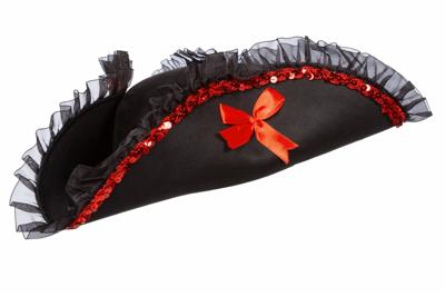 Piratenhoed trode strik