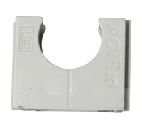 Polfix klembeugel halogeenvrij 16mm lichtgrijs (150 stuks - Prijs per stuk) - thumbnail