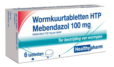 Healthypharm Mebendazol/wormkuur 100 Mg 6 Tabletten Healthypharm Healthypharm Mebendazol/wormkuur 100 Mg 6 Tabletten Healthypharm
