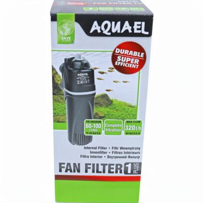 Aquael Fan 1 Plus Binnenfilter - Energiezuinig 4,7W, 320L/u, voor Aquarium 60-100L