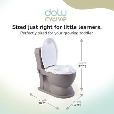 Dolu XL Educatief Potty Steengrijs Dolu XL Educatief Potty Steengrijs