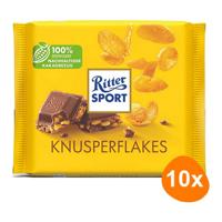Ritter Sport - Cornflakes - 10x 100g - thumbnail