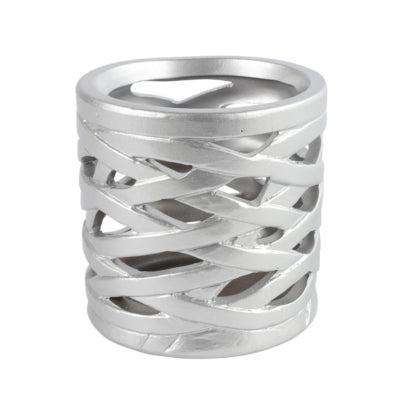 Countryfield theelichthouder redmon s zilverkleurig 10 cm | 12 stuks