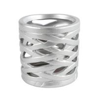 Countryfield theelichthouder redmon s zilverkleurig 10 cm | 12 stuks - thumbnail