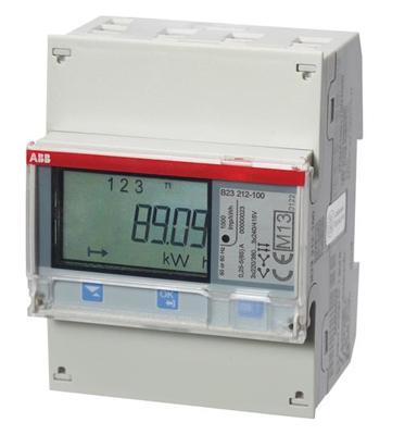 ABB B23 212-100 kWh-meter 3-fasen 1 stuk(s) ABB B23 212-100 kWh-meter 3-fasen 1 stuk(s)