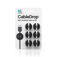Bluelounge CableDrop kabelklem Zwart 6 stuk(s) - thumbnail