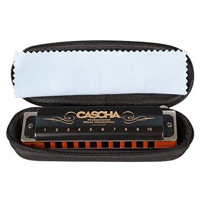 Cascha HH 2220 Professional Blues Harmonica in E - thumbnail