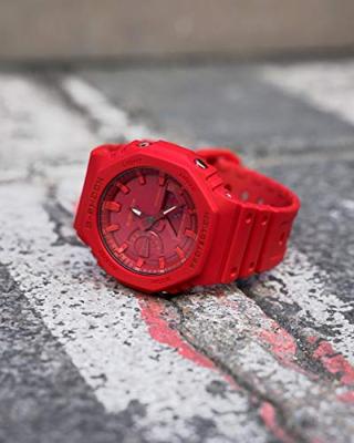 CASIO - G-SHOCK - Horloge - Schokbestendig - Multifunctioneel - Rood - thumbnail
