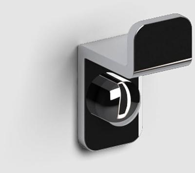 Clou Fold enkele haak rvs geborsteld CL/09.04063.41 Clou Fold enkele haak rvs geborsteld CL/09.04063.41