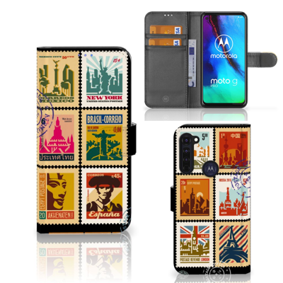 Motorola Moto G Pro | Flip Cover | Postzegels