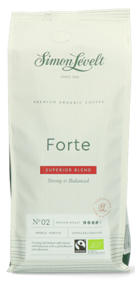 Simon Lévelt - Forte Premium Organic Gemalen Koffie - 1kg
