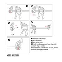Lijmklem Ferrestock 18"/450 mm (2 pcs) - thumbnail