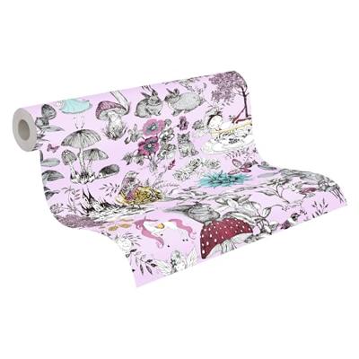 AS Creation Little Love roze behang | 381203