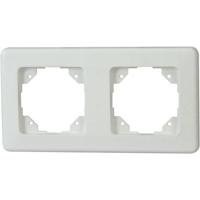 Kopp 303213084 Frame 2-voudig Europa Arctisch-wit, Mat 1 stuk(s) - thumbnail