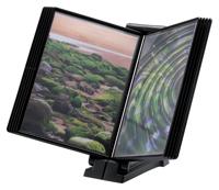 Infomanager Djois Flex-O-Frame basis met 10-tassen antraciet/zwart - thumbnail