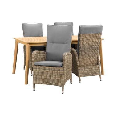 Le Sud tuinset Verona standenstoel Dijon - 5-delig